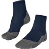 FALKE TK5 Wander Cool Short M Sso lyocell filo funzionale sottili antivesciche 1 paio, Calzini da escursionismo Uomo, Blu Blue Pond 6598, 42-43