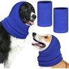 Gjinxi Cuffie lenitive Protezione dal rumore Protezione dell'udito per cani Protezione per le orecchie Cane Vento Inverno Testa di cane Avvolgente Scaldacollo Cuffie lenitive per protezione