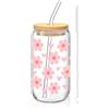 MQIAN Bicchiere Vetro con Cannuccia, 500ml Bicchiere con Cannuccia Coperchio, Tazza con Cannuccia, Bicchieri Birra Cocktail Smoothie