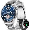 LIGE Smartwatch Uomo con 2 Cinturini, 1.32 Orologio Smartwatch con Chiamate Bluetooth Sonno/Cardiofrequenzimetro/SpO2 Fitness Tracker Smart Watch per Android iOS