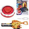 INFINITY NADO Trottola con Lanciatore Magnetico e Anello in Metallo, Giocattolo per Bambini dai 5 Anni in su, Starter Pack - Blazing War Bear