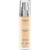 L'Oreal Paris L'Oréal Paris Fondotinta Liquido, Incarnato Uniforme e Illuminato, Finish Naturale, Per Tutti i Tipi di Pelle, Formula con Acido Ialuronico, Accord Parfait, Tonalità: 2D/W Golden Almond, 30 ml