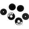 one by Camamoto | Kit Placche Ricambio Attacchi Visiera per Casco Modello Gamma, Compatibile, 13x10x2cm