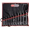 KS Tools 920.0249 - Set di chiavi poligonali ad anello (Confezione da 11)