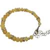 Generic Bracciale da donna in ambra baltica regolabile, misura del polso da 15 cm a 20 cm, Einstellbare Lautstärke, Pietra, Ambra multicolore