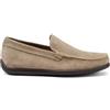 Frau, Mocassini Uomo, 14F4, City-Casual in Pelle Scamosciata Color Sughero, Mezza Soletta Rivestita in Pelle, con Suola XL Leggera e Superflessibile, Giro Vaschetta Cucito a Mano, 40, Made in Italy