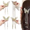 Generic Farfalla Bell Orchidea Clip per capelli Cigno Nappa Pillola Testa di Granchio Capelli Fermaglio Fibbia Accessori F1M3 Gir Coda di cavallo Hairclip