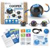 Learning Resources Cooper Robot STEM Set da Classe LER3118, da 5 Anni, Programmazione Senza Schermo, Codifica Collaborativa, 4 Robot Inclusi