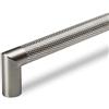 SOTECH Maniglia per mobili SCHÜCO ALU COMPETENCE Arnold Ø 16 mm maniglia da bar maniglia per cassetti BA 320 mm acciaio inox zigrinato/base acciaio inox