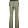 CMP Pantaloni da Trekking Zip-off da Uomo (IT, Numero, 52, Regular, Regular, Sage)