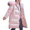 Generic Giacca Invernale per Bambini Cappuccio Invernale per Bambina Cappotto Invernale per Esterno Giacca Calda Giacca Trapuntata Spessa Giacca in Cotone Antivento Felpa Ragazza Fashion