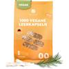 MAISON NATURELLE® Capsule vuote Vegan formato 00 (1000 pezzi) - capsule vuote da riempire - in HPMC prodotto da fibra di pino - Non OGM, Project V-label, certificato Kosher e Halal