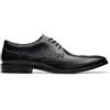 Clarks Brandon Limit, Uomo, Black Leather, 44.5 EU