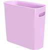 Youngever Pattumiera sottile da 1,5 galloni, in plastica, con manici, per casa, ufficio, soggiorno, studio, cucina, bagno (viola)