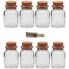 mikken Viva Haushaltswaren - 8 barattoli portaspezie, Vetro, 150mL