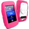 TUFF LUV Custodia Silicone Gel Skin per Garmin Edge 520/520 Plus - Rosa