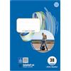 Staufen Style Quaderno - 10 quaderni, 16 fogli ciascuno, DIN A4, a righe 38 (5 mm a quadretti con bordo perforato), carta da 80 g/m²