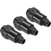PATIKIL Aria Compressore Olio Tappo Connettore, 3pz 15.5mm Sostituzione Olio Riempire Sfiatatoio Ventola Coperchio per Compressore Aria