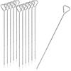 com-four® Spiedino Grill 12x, spiedini di shish Kebab in Acciaio Inossidabile - per griglia, Forno, Padella, Barbecue - spiedini di Carne, Pesce e Verdure Perfetti