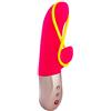 Fun Factory AMORINO - Mini-vibratore per donna clitoride silicone rosa