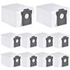 Ecnaka 10 sacchetti per aspirapolvere compatibili con Dreame L20/X40/X50 Ultra Complete, D10 Plus/L10s Ultra Gen 2/L40/L50 Ultra, per aspirapolvere Mova E30/P50 Pro Ultra, 3,2 grandi capacità per
