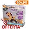 Leopet Tappetini ai Carboni Attivi (60X90) Igienici Assorbenti - Confezione Da 50 Tappetini - CONFEZIONE RISPARMIO