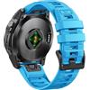 ANBEST Cinturino per Garmin Fenix 8 51mm/7X/7X Pro/6X/6X Pro, Cinturino 26mm Quick-fit Silicone per Fenix 5X/5X Plus/3/3 HR/Epix Pro 51mm/Descent MK1/MK 2/Enduro/2
