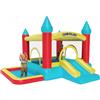 GIODICART Gioco Gonfiabile per Bambini, Grande Castello con Scivolo e Piscina