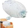 Generico Cuscino Foca Farcito, 30cm/40cm Peluche Foca Obesa, Peluche Di Foche Di Peluche, Fat Seal Peluche Giocattolo Regalo, Realistici Morbidi Peluche Oceanici Con Pesi, Per Bambini E Adulti