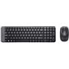 Logitech Tastiera e mouse MK SERIES Mk220 Combo Black 920 003721