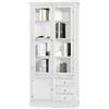 VETRINA CREDENZA MULTIUSO 3 PORTE 3 CASSETTI ARTE POVERA CLASSICO BIANCO OPACO