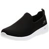 Skechers Performance Men's Go Walk Max Wide Sneaker, Black/White,8.5 Extra Wide US