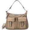 Refresh 183182, Borsa a Tracolla Donna, Beige