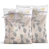 Souruud 2 Pezzi Sacchetti Lavatrice Biancheria - Retina per Lavatrice con Cerniera Resistente per Proteggere Indumenti Delicati, Intimo, Calzini e Reggiseni - Sacchetti Biancheria da 40 x 50 cm