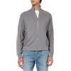 Armani Exchange The Grid, Sustainable, Logo Zip Maglione Cardigan, Torre Eiffel, XXL Uomo