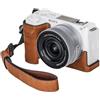 SmallRig 4889 Leather Case Kit per Sony ZV E10 II (Brown)