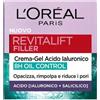 L'Oreal Paris Revitalift Filler 8H Oil Control Crema Gel Acido Ialuronico 50 ml