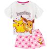 Pokémon Pigiama Pikachu e Eevee con Increspature, Pigiama Lungo o Corto 6-7 Anni