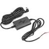 Gorgeri Dash Cam Hardwire Kit, 12V/24V a 5V 2.5A Cavo convertitore monitor di parcheggio Cavo per mini-monitor USB ad angolo sinistro per monitoraggio parcheggio