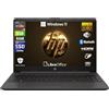 HP 255 G10, AMD Ryzen 3-7320u 4 Core 2.4 Ghz, Computer portatile Notebook Display 15.6 Full HD, Ram 8GB DDR4 256GB SSD, Windows 11 Pro, Pronto all'uso con Libre Office