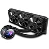 ASUS ROG Strix LC II 360, Dissipatore a Liquido All-In-One, Tre Ventole ROG da 120mm, Compatibile Con Socket LGA 1700|1200|1150|1151|1152|1155|1156|2011|2066 e AMD AM4/TR4, Nero