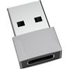 HappyMots - Adattatore da USB C femmina a USB A maschio 2.0 | Velocità 480 MB | Corpo in zinco premium con alta resistenza al calore | Adattatore da USB a tipo C | Cavo convertitore femmina