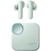 CMF by Nothing Buds 2 Auricolari Wireless con ANC Ibrido da 48 dB, Autonomia di 55 Ore, Driver PMI da 11mm, 6 Microfoni HD e Audio Spaziale, resistente ad acqua IP55 - Verde Chiaro