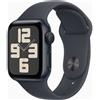 Apple Watch SE 2ª Generazione GPS 40 mm Smartwatch con Cassa in Alluminio e Cinturino Sport mezzanotte