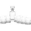 RCR CRISTALLERIA ITALIANA Timeless Rcr set whisky 7 pezzi - 6 bicchieri OF 31cl + bottiglia 75cl