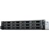 Synology RackStation RS2423RP+ server NAS e di archiviazione Armadio (2U) Ryzen Embedded V1780B 8 GB DDR4 0 TB DiskStation Manager Nero, Grigio [RS2423RP+]