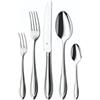 WMF Servizio di posate Verona 6 persone, 30 pezzi, coltello monoblocco, acciaio inox lucido Cromargan, lucido, lavabile in lavastoviglie