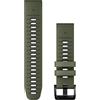 GARMIN Cinturini QuickFit 22 Silicone colore Moss/Graphite 010-13280-07