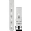 GARMIN Cinturini QuickFit 22 Silicone colore Carrara White 010-13123-00