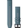 GARMIN Cinturini QuickFit 22 Silicone colore Lakeside Blue 010-12863-03